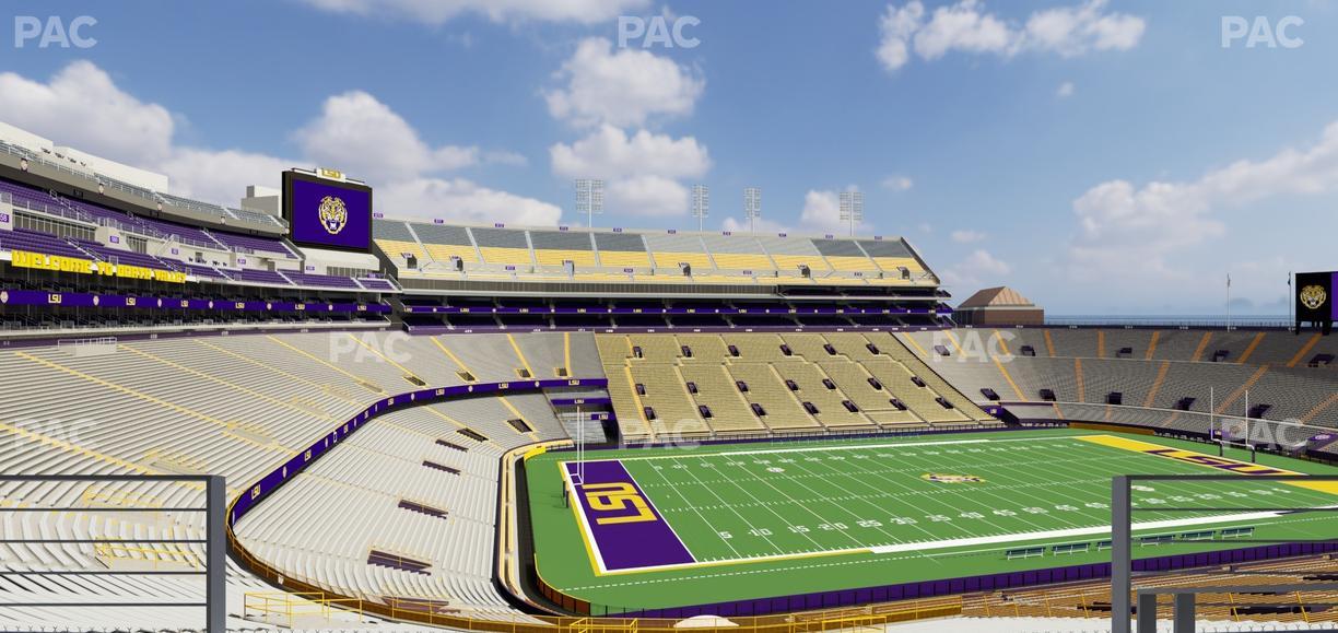 Tiger Stadium - Section Suite 128 Seat View