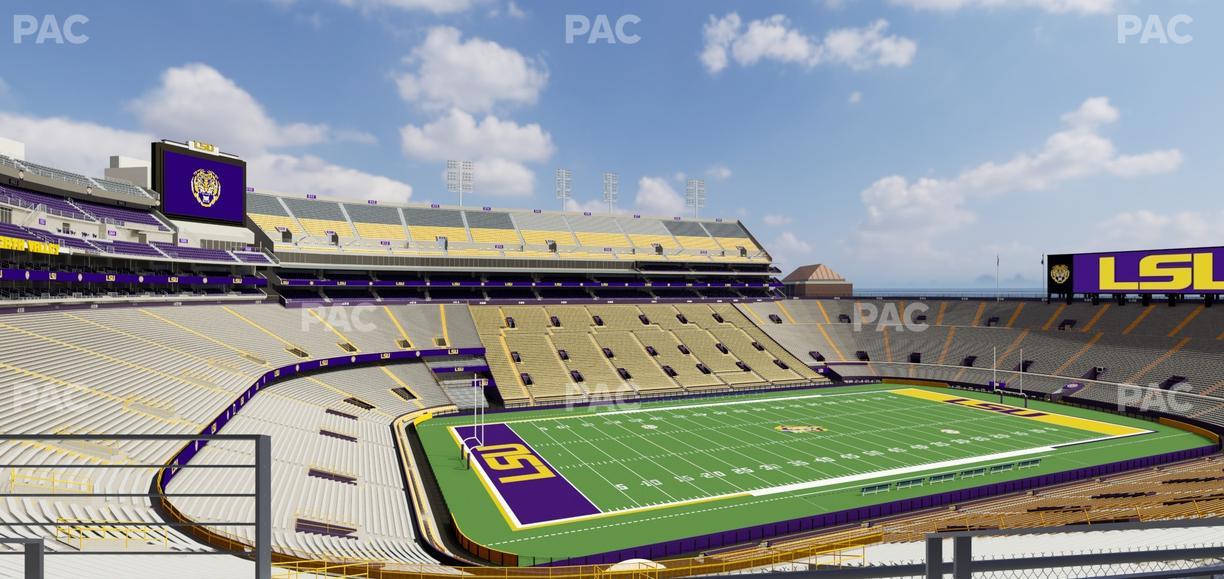 Tiger Stadium - Section Suite 130 Seat View