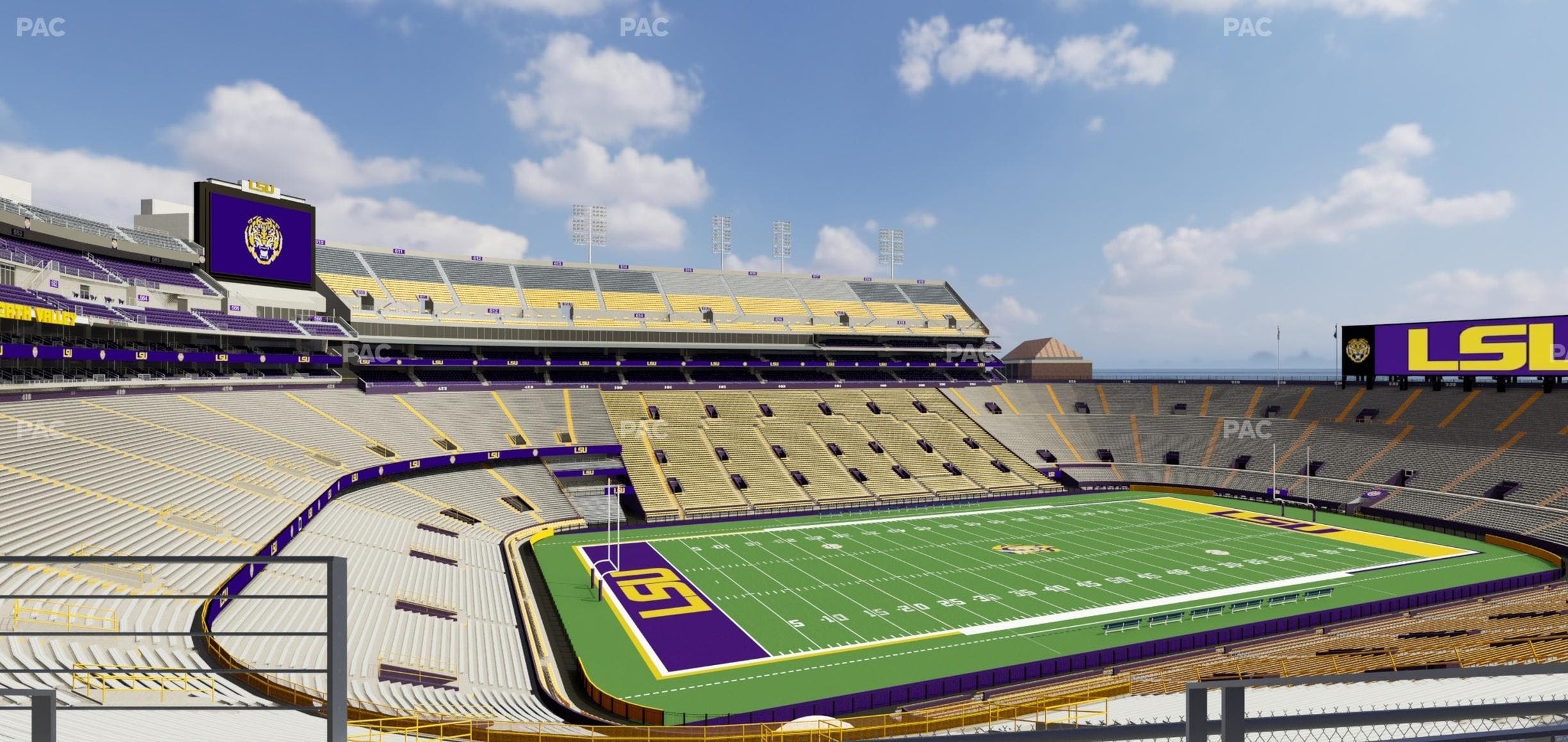 Tiger Stadium - Section Suite 130 Seat View