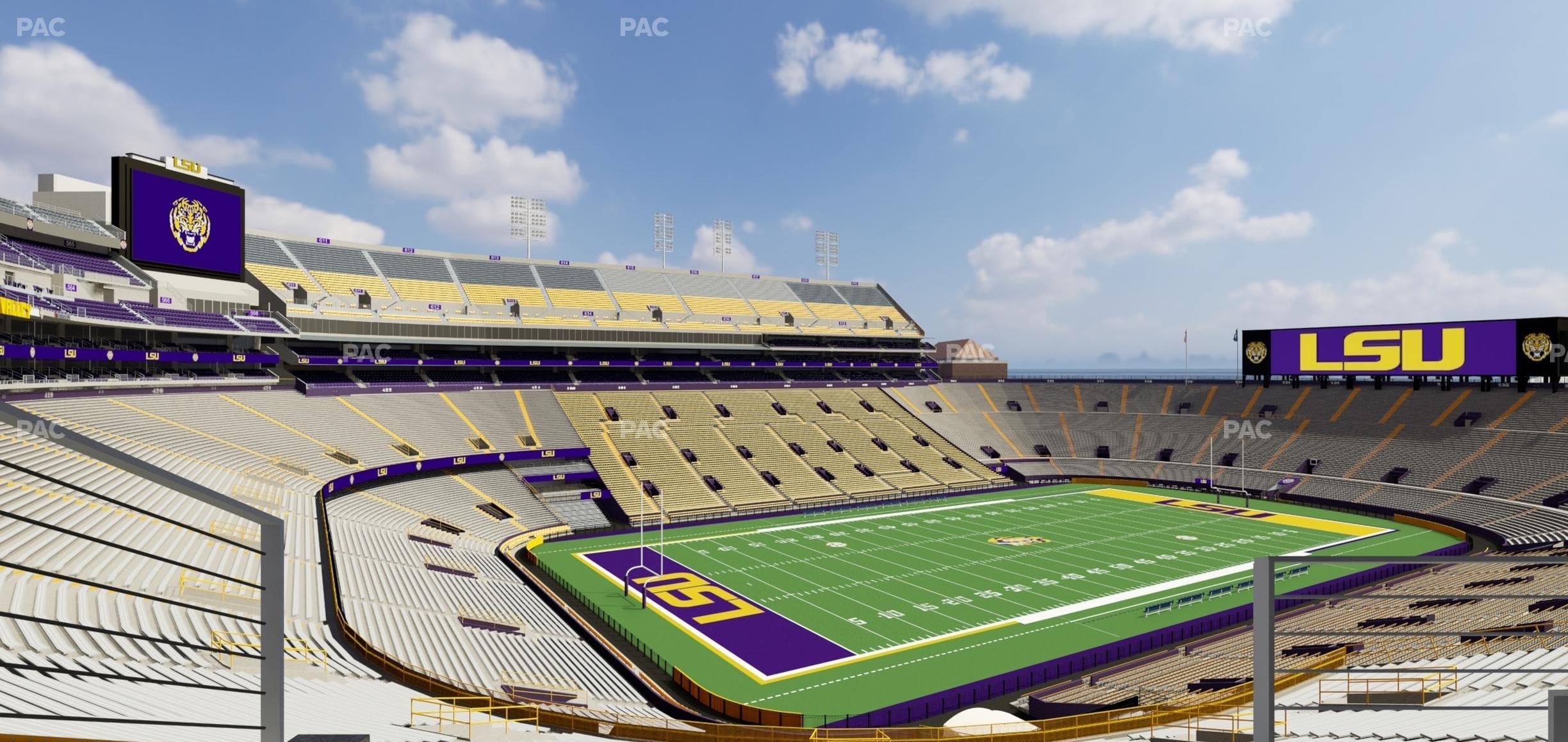 Tiger Stadium - Section Suite 135 Seat View