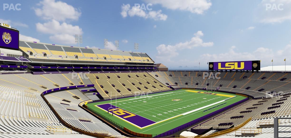 Tiger Stadium - Section Suite 136 Seat View