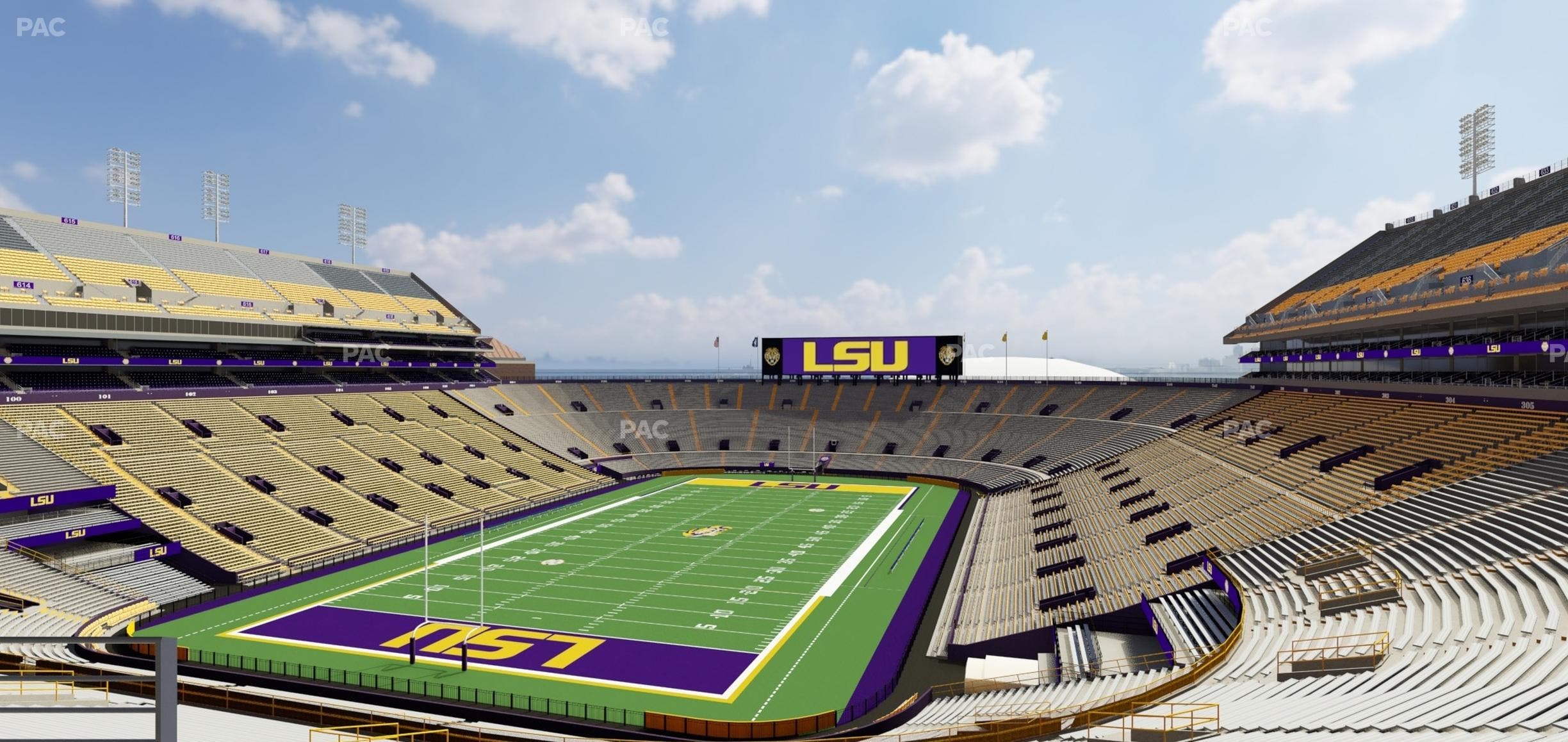 Tiger Stadium - Section Suite 143 Seat View