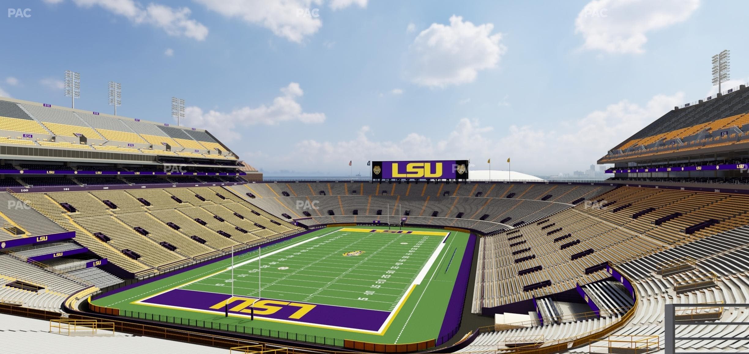 Tiger Stadium - Section Suite 144 Seat View