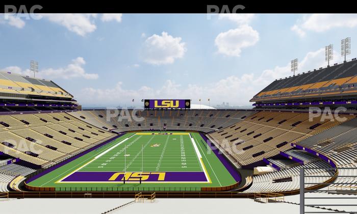 Tiger Stadium - Section Suite 150 Seat View