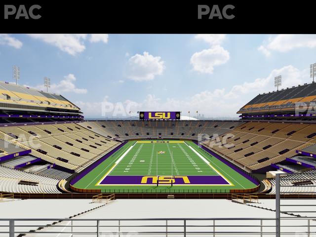Tiger Stadium - Section Suite 154 Seat View