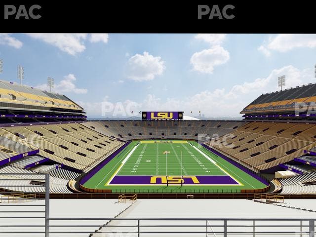 Tiger Stadium - Section Suite 155 Seat View