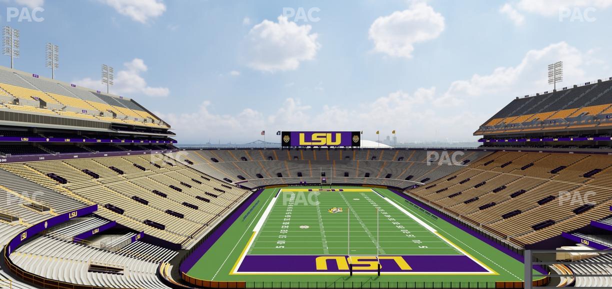 Tiger Stadium - Section Suite 156 Seat View