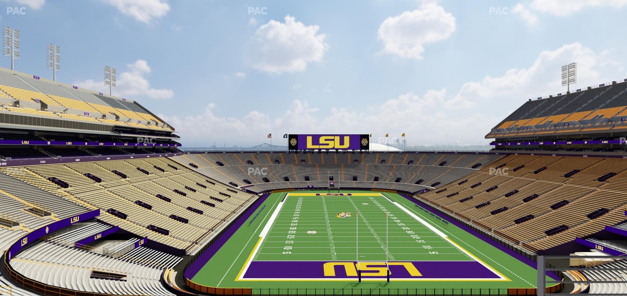 Tiger Stadium - Section Suite 156 Seat View