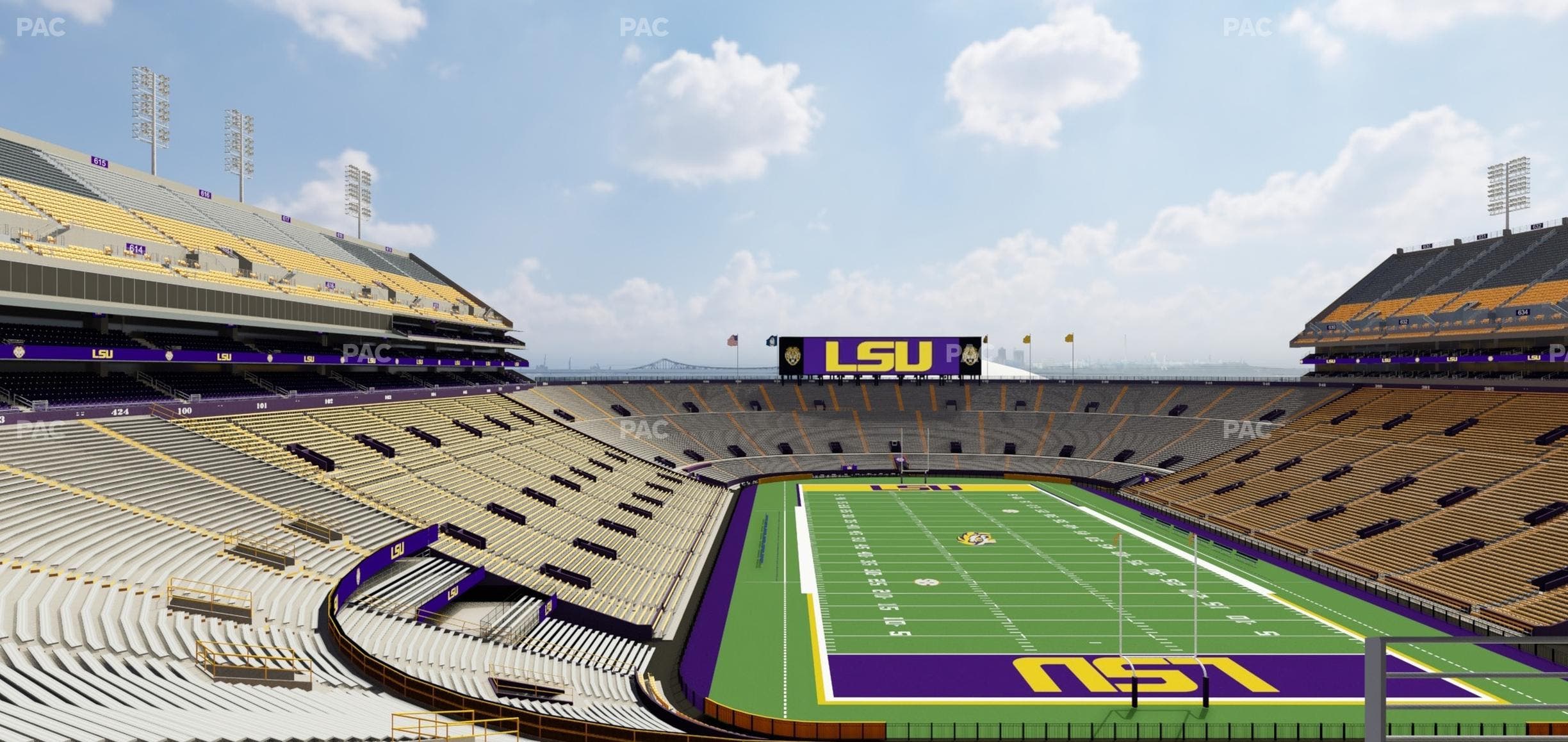 Tiger Stadium - Section Suite 160 Seat View