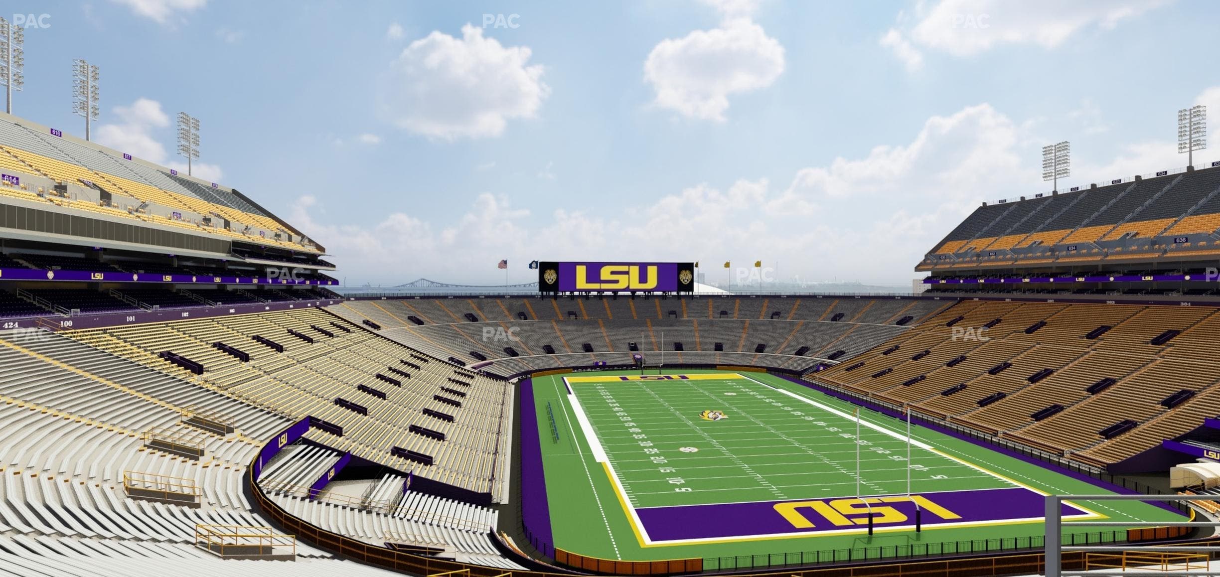 Tiger Stadium - Section Suite 162 Seat View