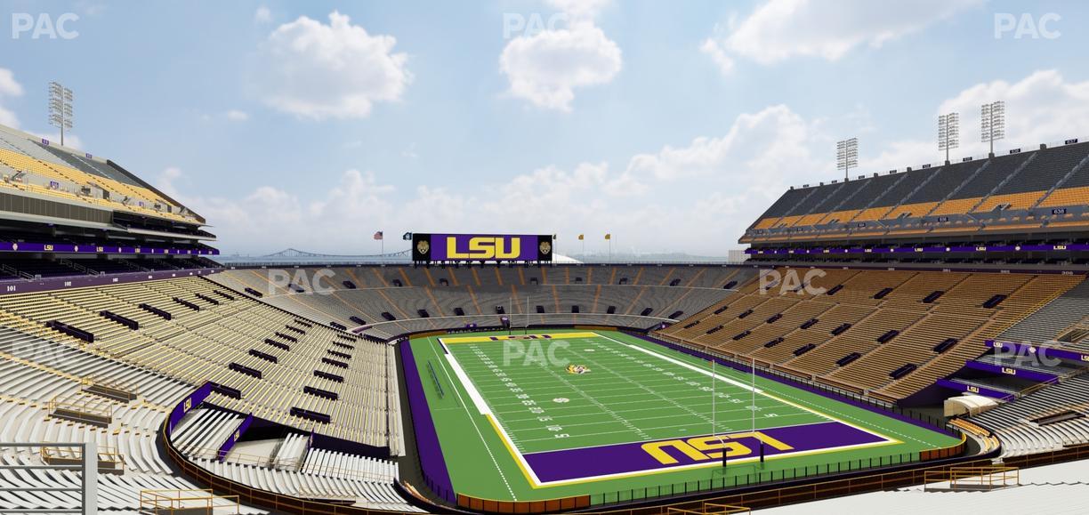 Tiger Stadium - Section Suite 163 Seat View