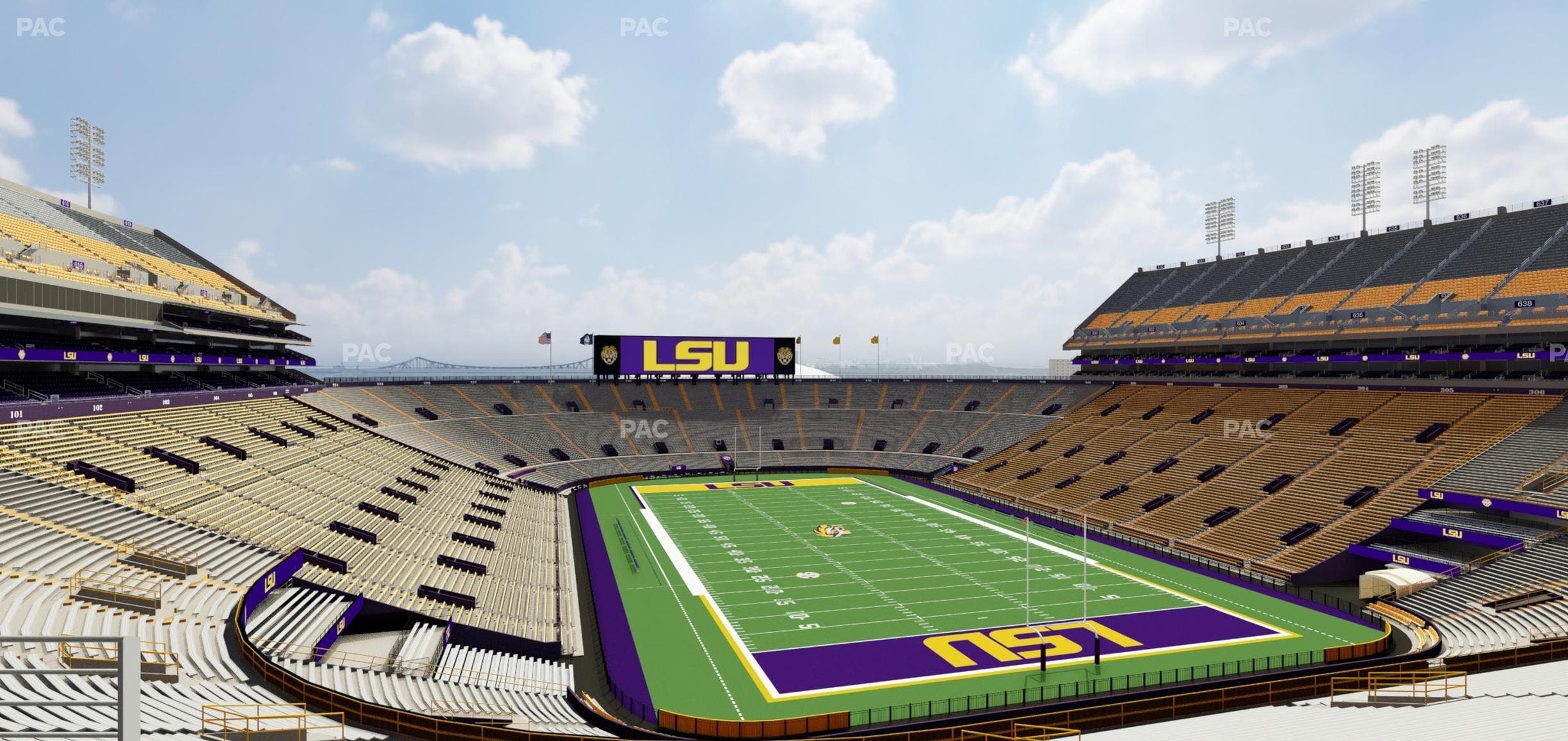 Tiger Stadium - Section Suite 163 Seat View