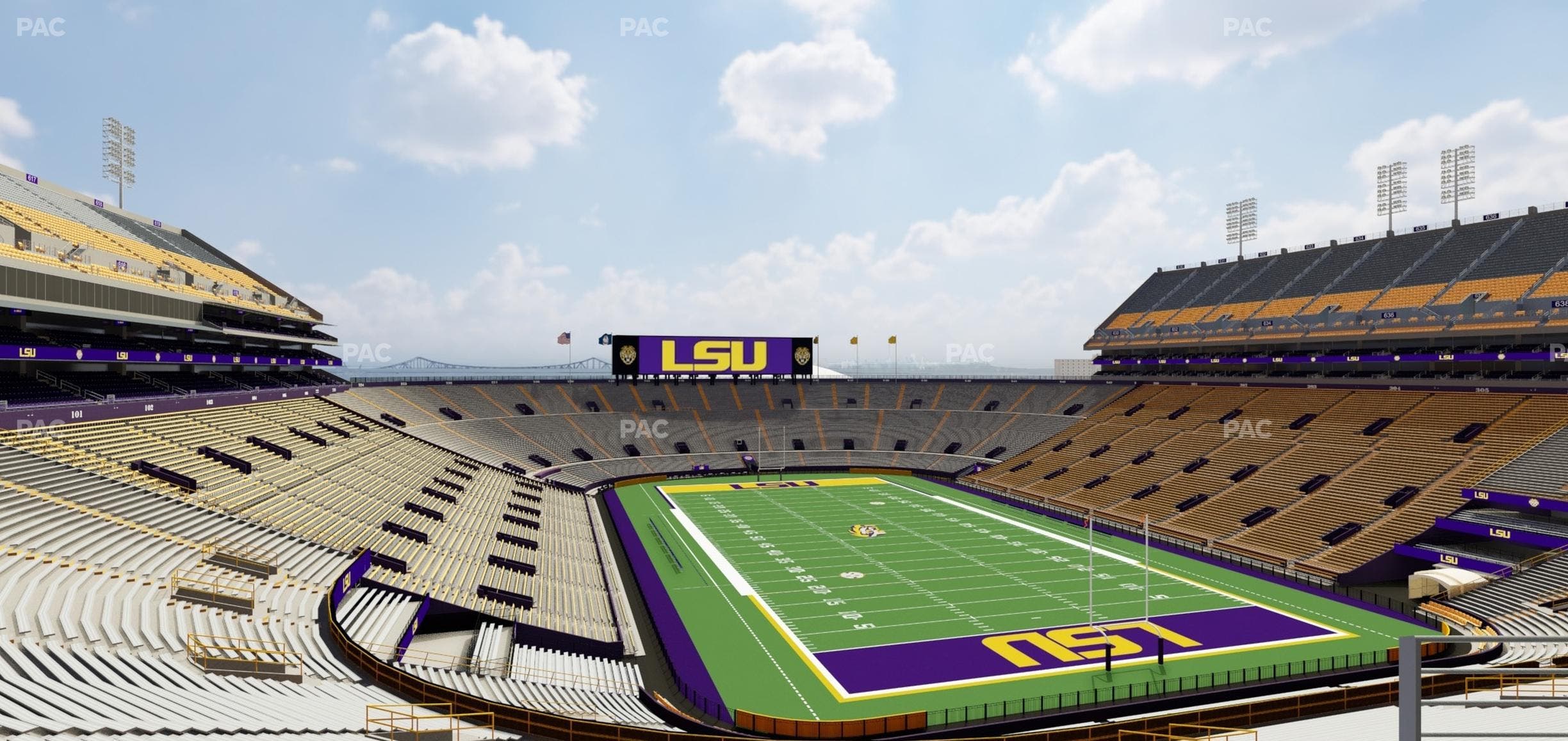 Tiger Stadium - Section Suite 164 Seat View