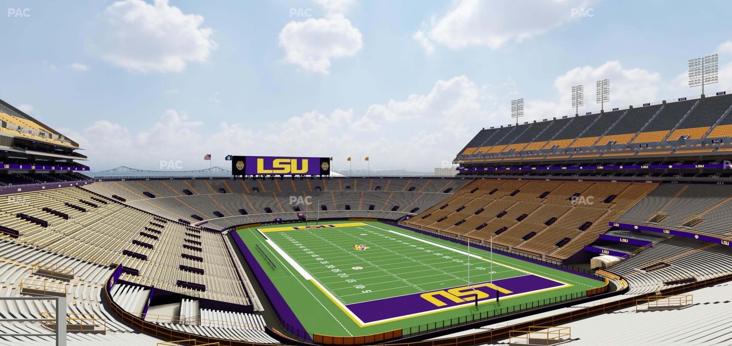 Tiger Stadium - Section Suite 165 Seat View