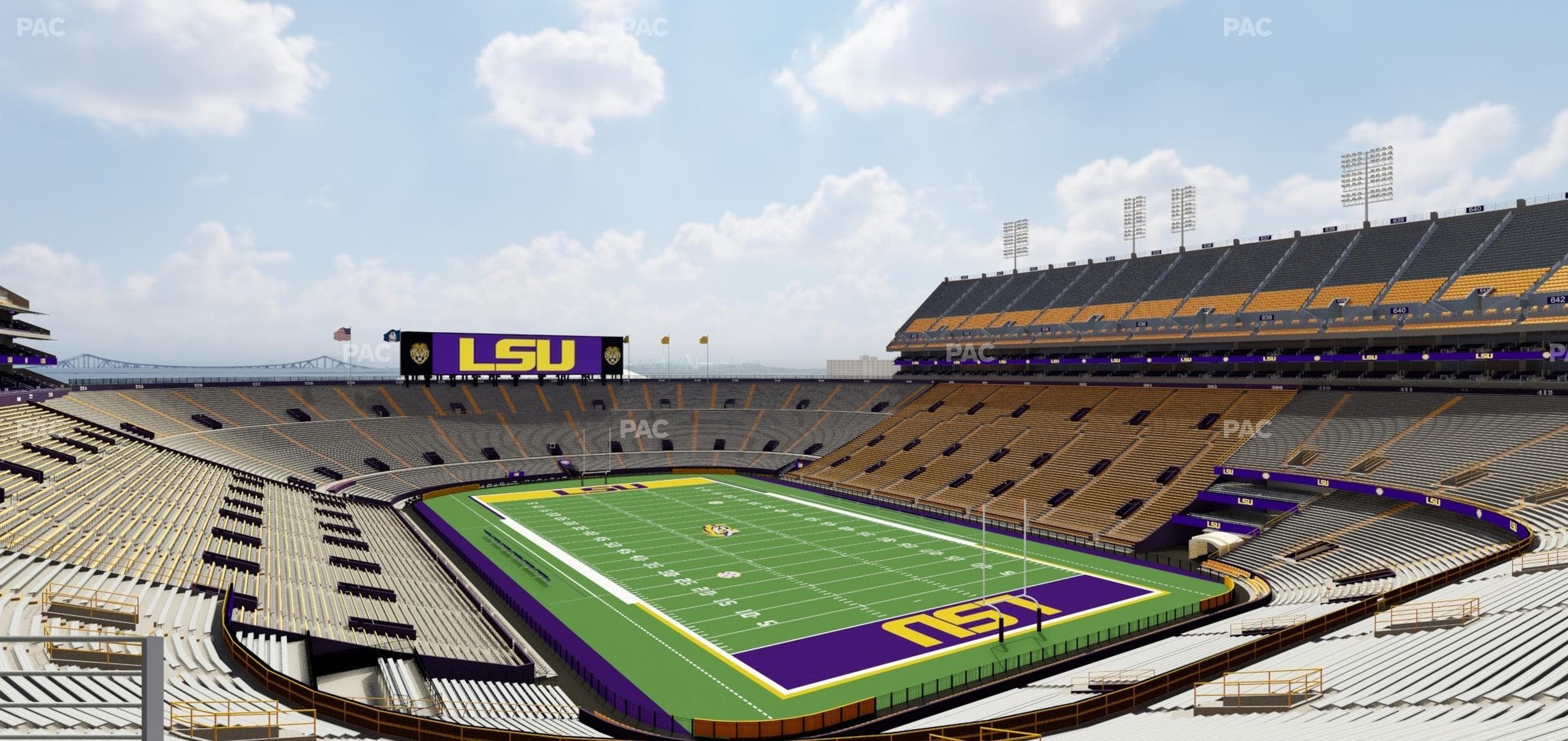 Tiger Stadium - Section Suite 167 Seat View