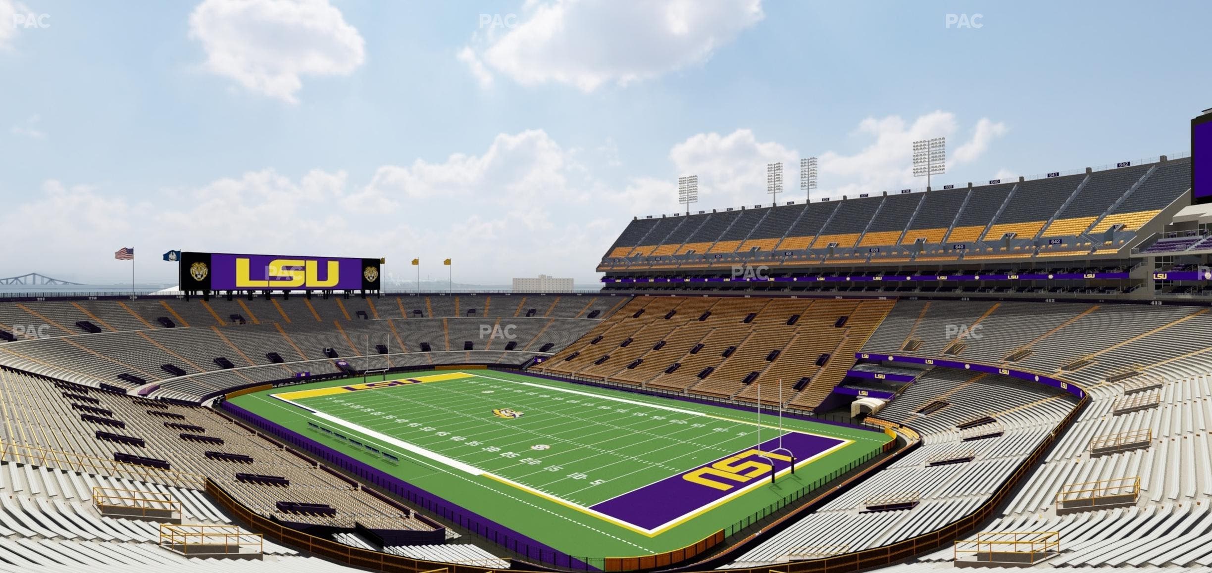 Tiger Stadium - Section Suite 170 Seat View
