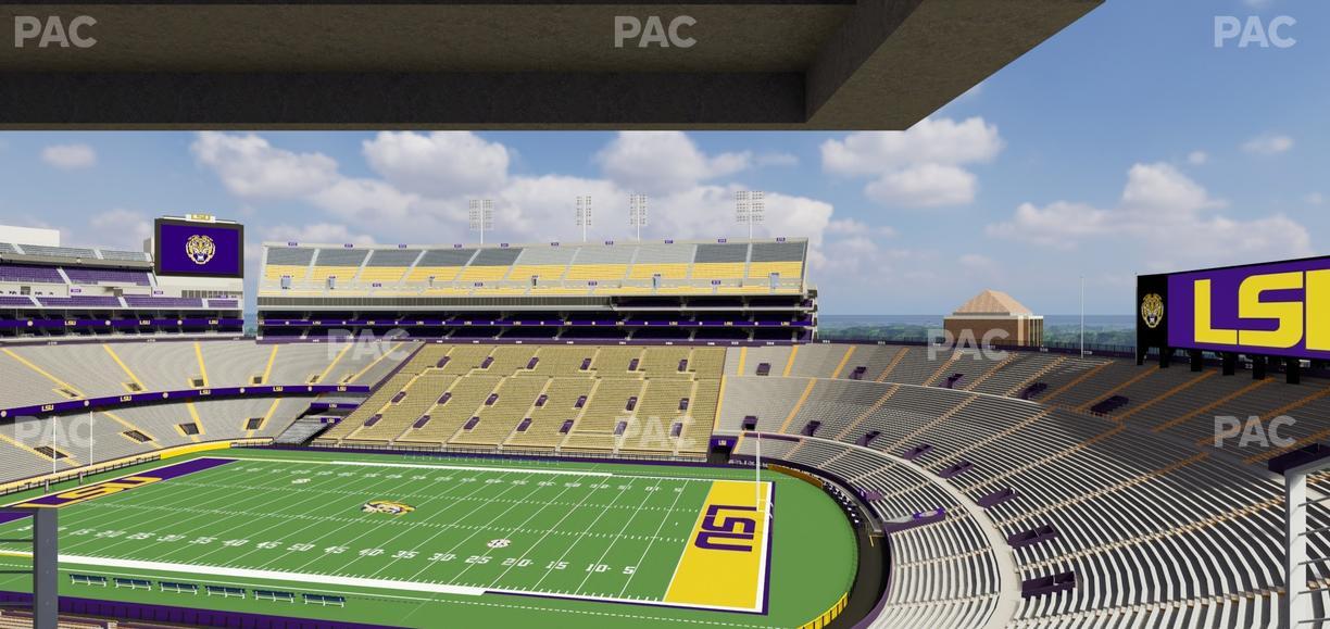Tiger Stadium - Section Suite 201 Seat View