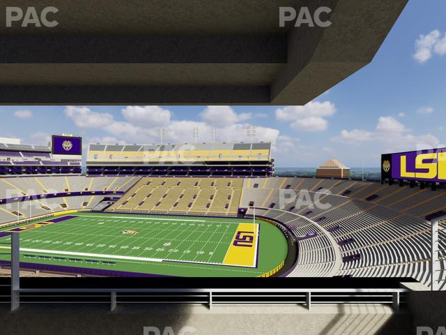 Tiger Stadium - Section Suite 201 Seat View