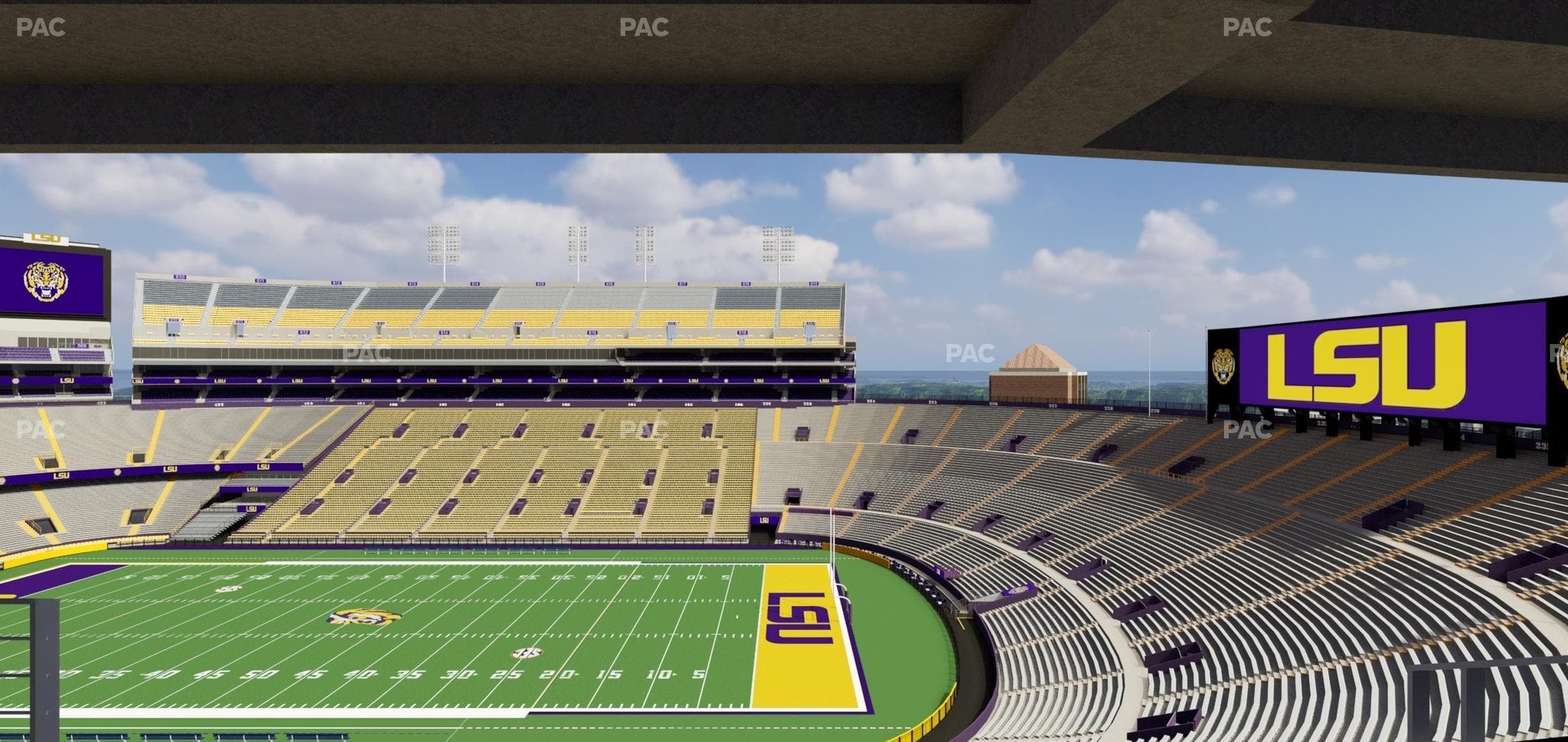 Tiger Stadium - Section Suite 203 Seat View