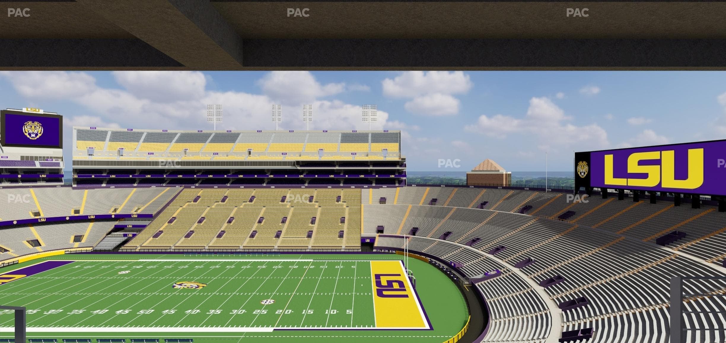 Tiger Stadium - Section Suite 204 Seat View