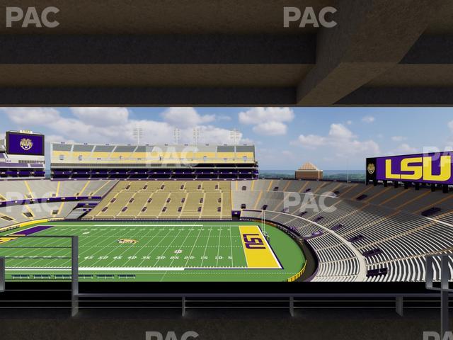 Tiger Stadium - Section Suite 205 Seat View