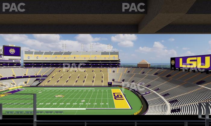 Tiger Stadium - Section Suite 205 Seat View