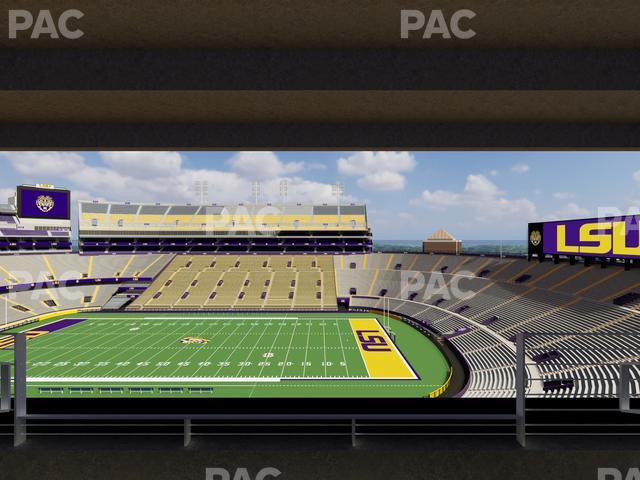 Tiger Stadium - Section Suite 206 Seat View