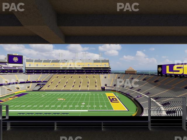 Tiger Stadium - Section Suite 207 Seat View