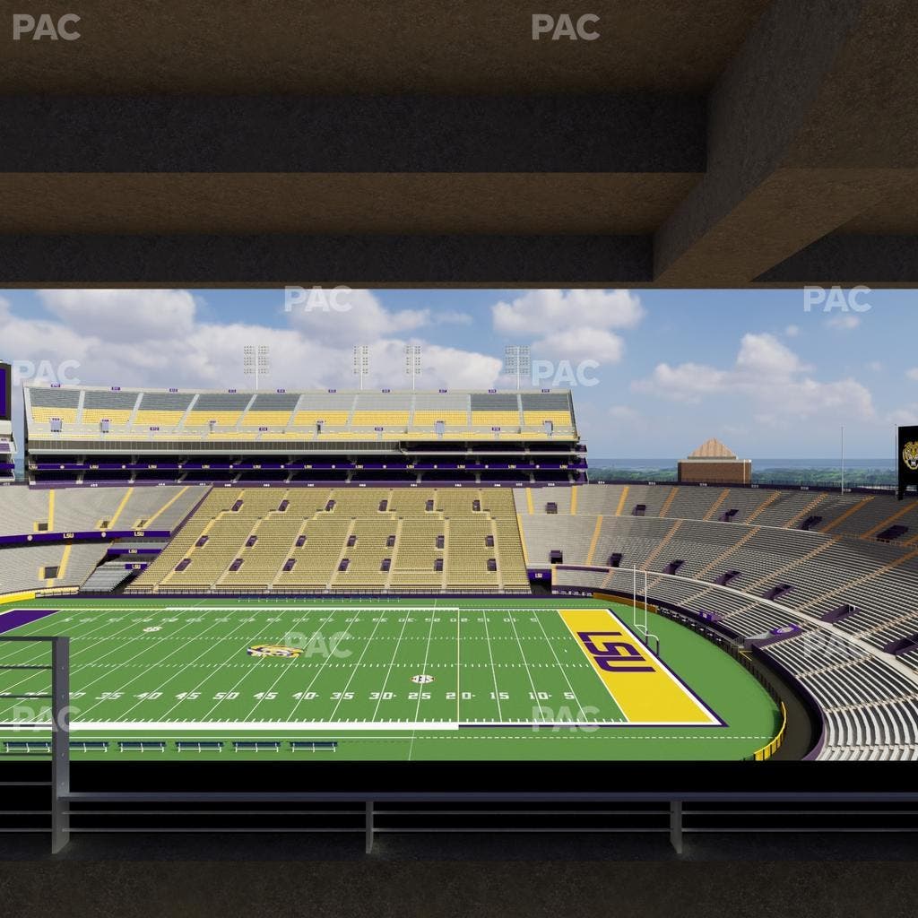 Tiger Stadium - Section Suite 208 Seat View