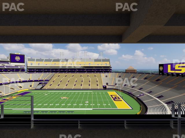 Tiger Stadium - Section Suite 208 Seat View
