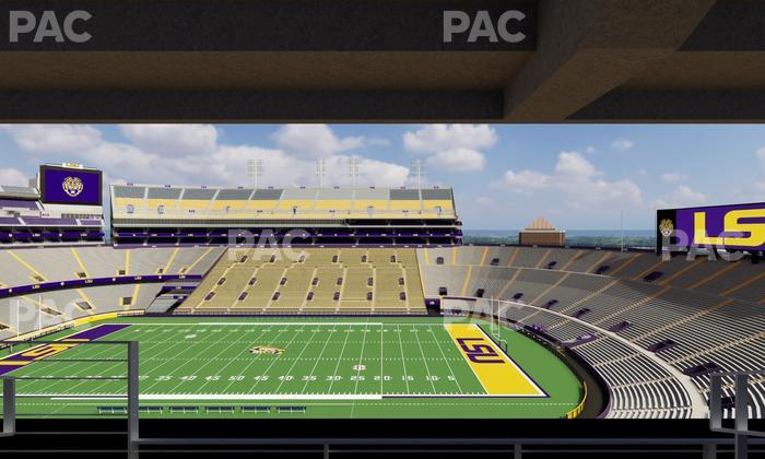 Tiger Stadium - Section Suite 208 Seat View