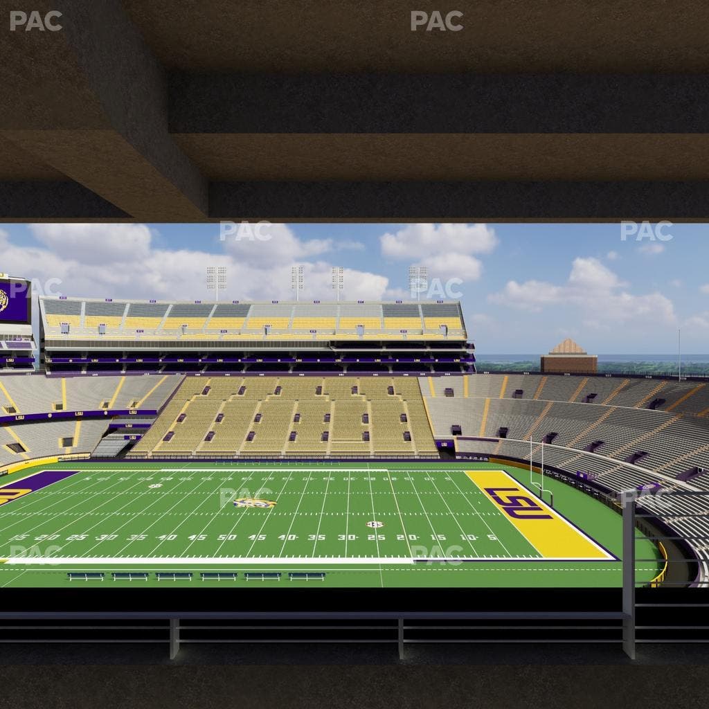 Tiger Stadium - Section Suite 210 Seat View