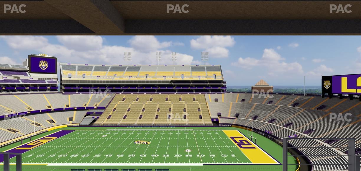 Tiger Stadium - Section Suite 210 Seat View