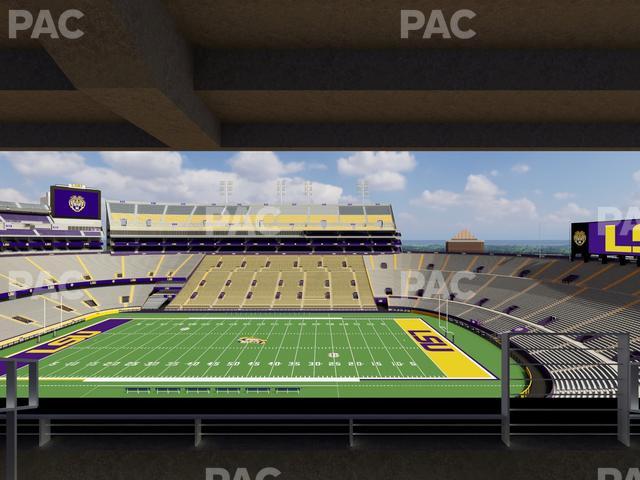 Tiger Stadium - Section Suite 210 Seat View