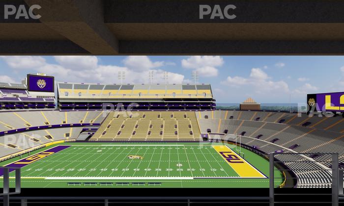 Tiger Stadium - Section Suite 210 Seat View