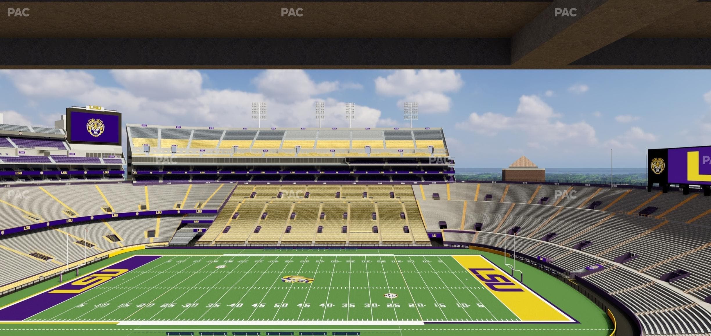 Tiger Stadium - Section Suite 211 Seat View