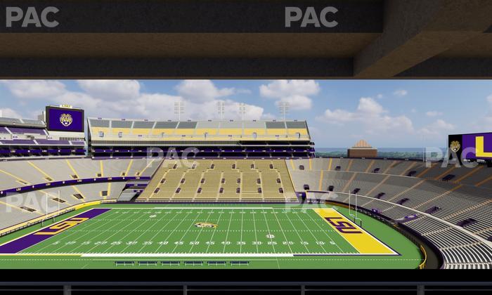 Tiger Stadium - Section Suite 211 Seat View