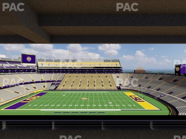 Tiger Stadium - Section Suite 212 Seat View