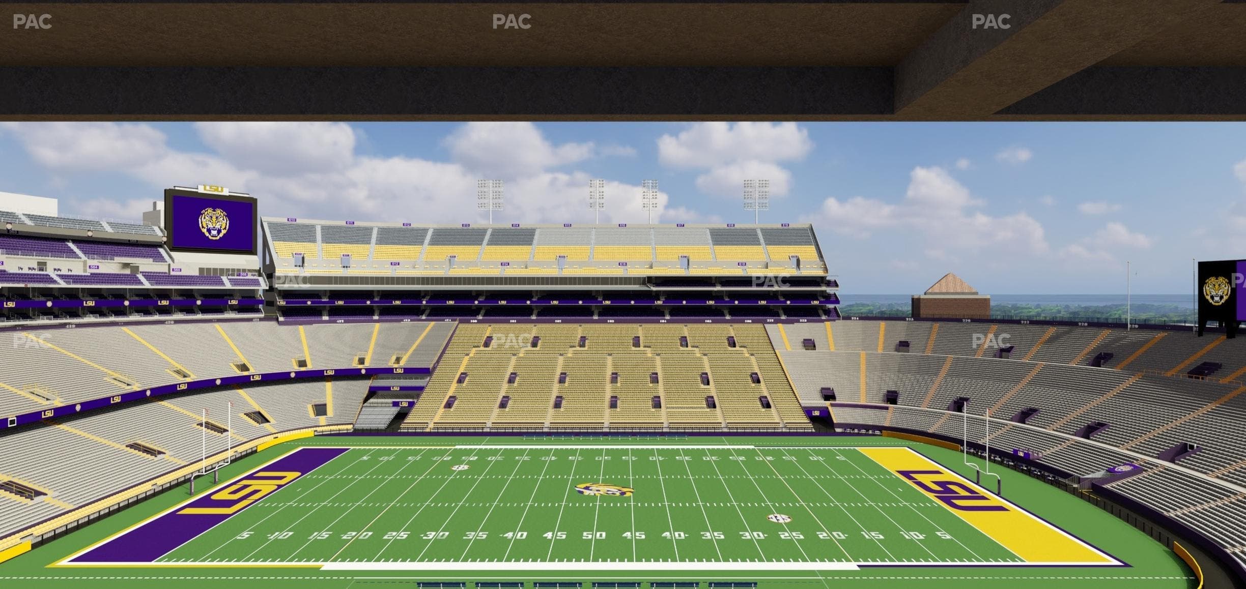 Tiger Stadium - Section Suite 213 Seat View