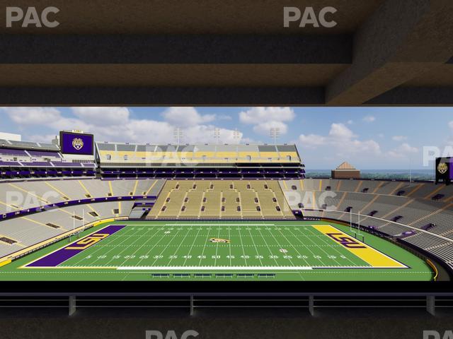 Tiger Stadium - Section Suite 213 Seat View