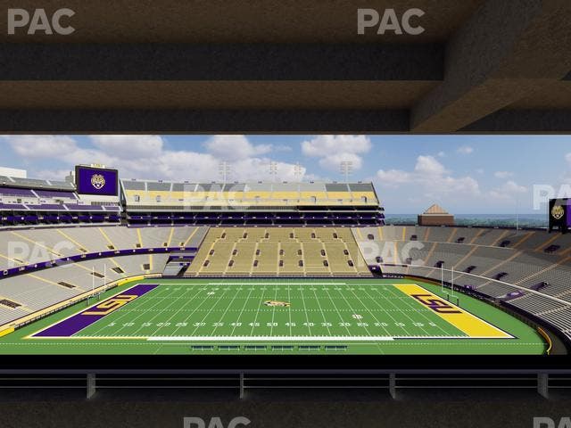 Tiger Stadium - Section Suite 213 Seat View