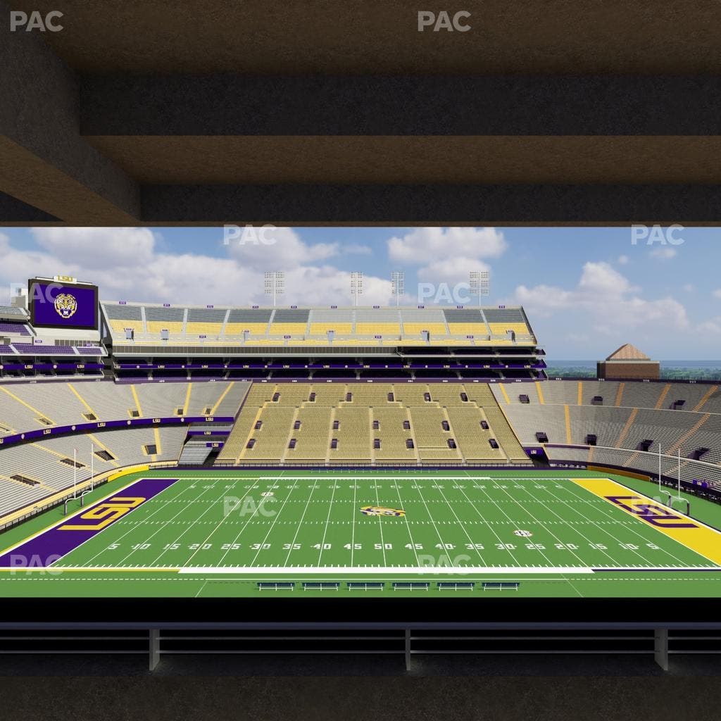 Tiger Stadium - Section Suite 214 Seat View