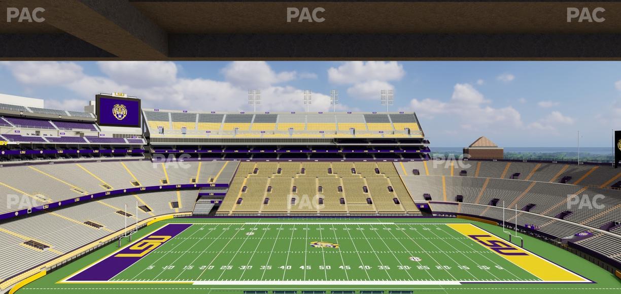 Tiger Stadium - Section Suite 214 Seat View