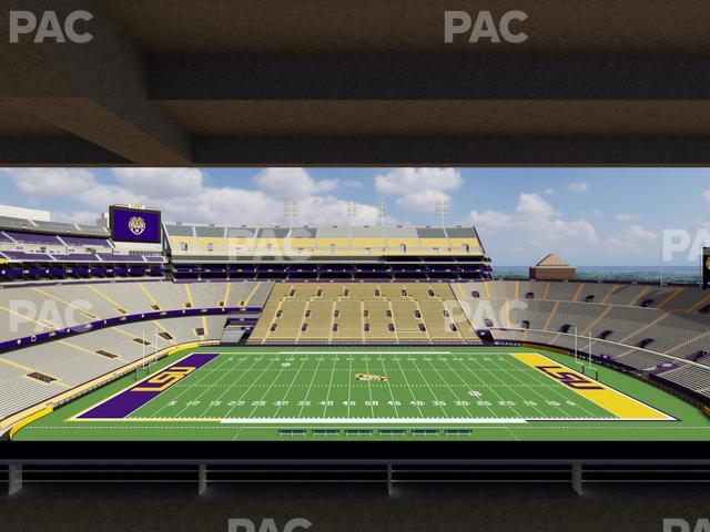 Tiger Stadium - Section Suite 214 Seat View