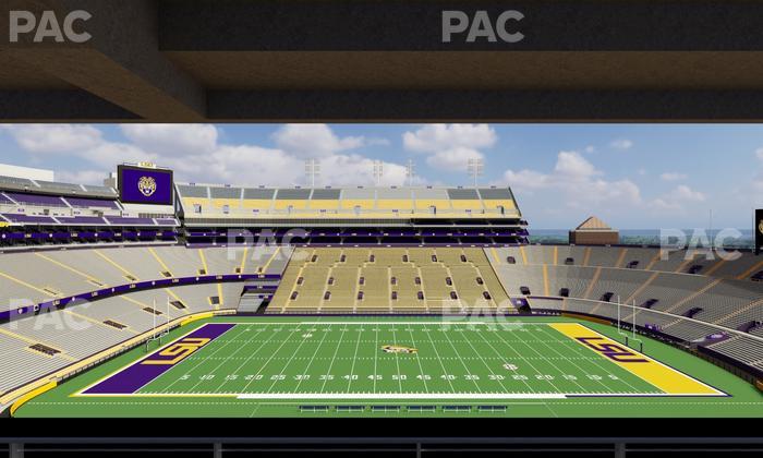 Tiger Stadium - Section Suite 214 Seat View