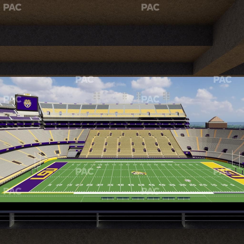 Tiger Stadium - Section Suite 215 Seat View