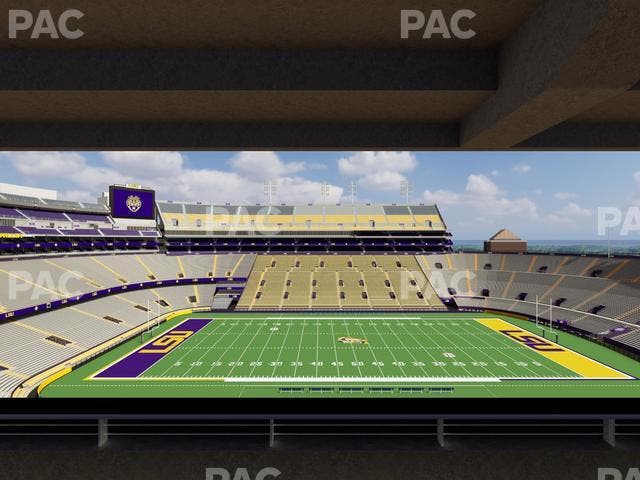 Tiger Stadium - Section Suite 215 Seat View