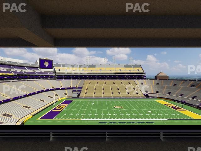Tiger Stadium - Section Suite 216 Seat View