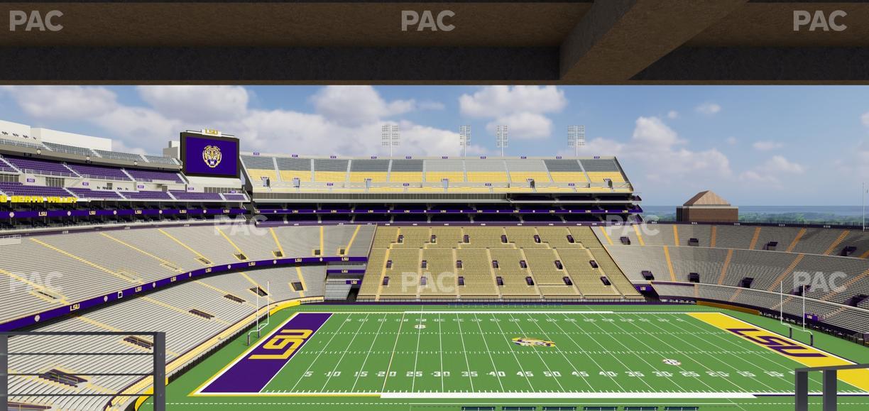 Tiger Stadium - Section Suite 217 Seat View