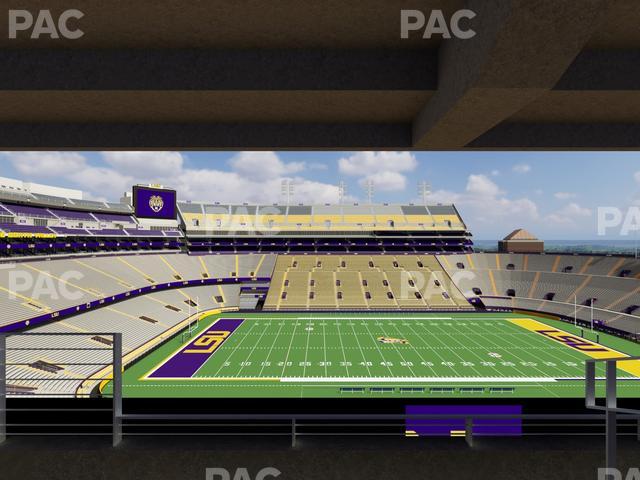 Tiger Stadium - Section Suite 217 Seat View